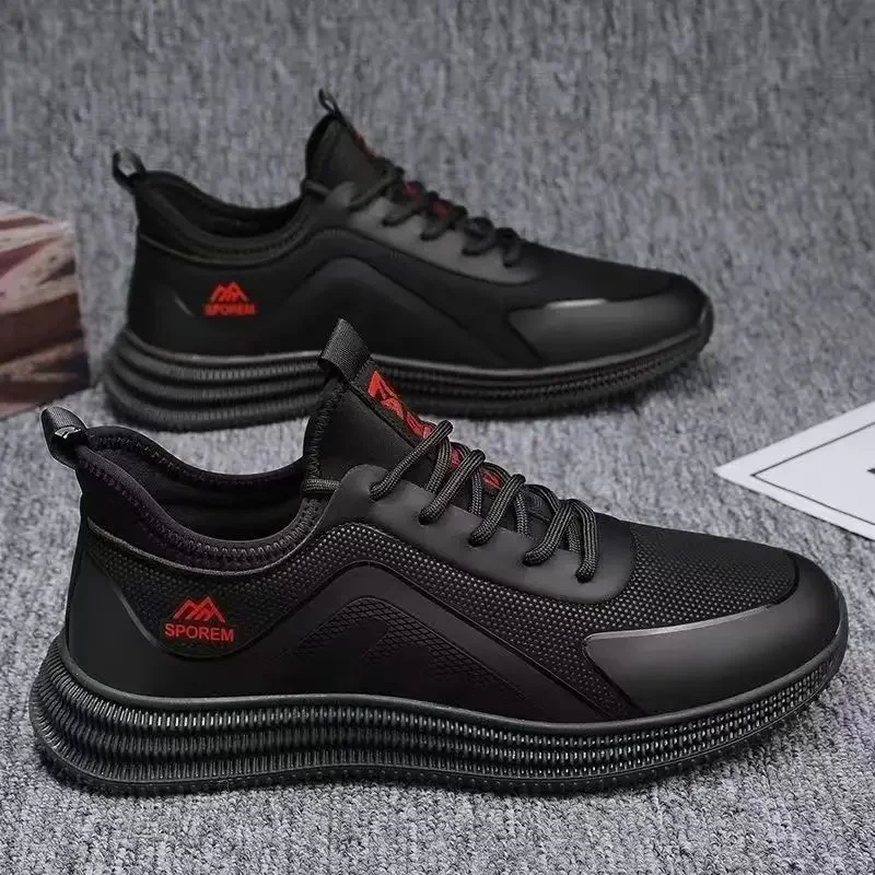 Aeronix Herren Sneaker mit atmungsaktivem Textilobermaterial und Schnürverschluss