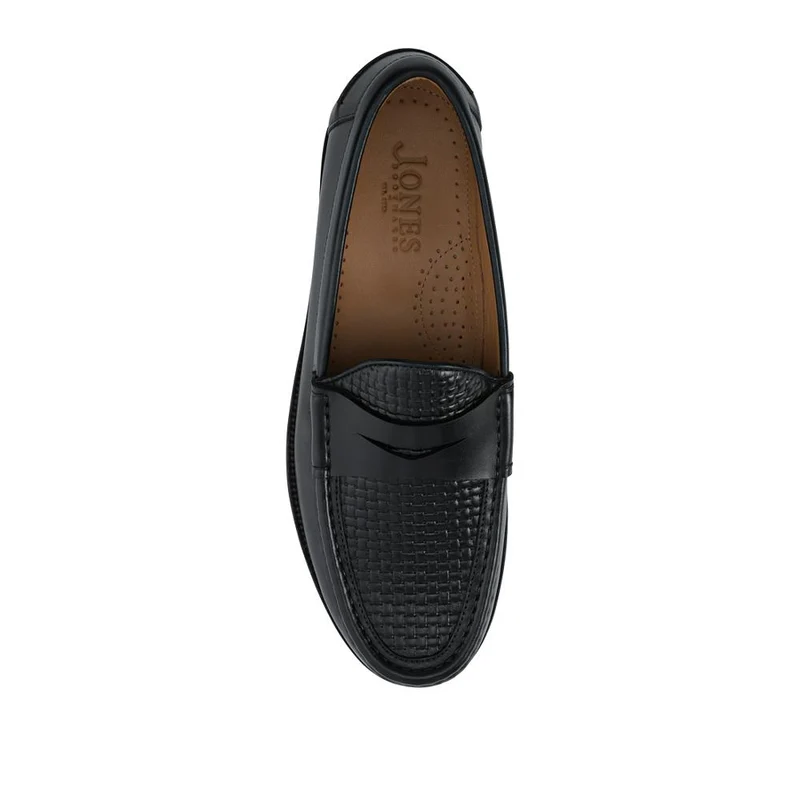 Quill Smart Leather Penny Loafers - QUILL / 328 715 - Black