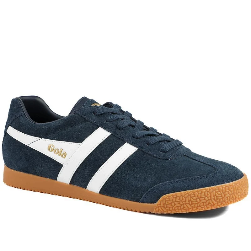 Gola Classics Men's Harrier Suede Trainers - JAC43509 / 328 801 - Navy-White