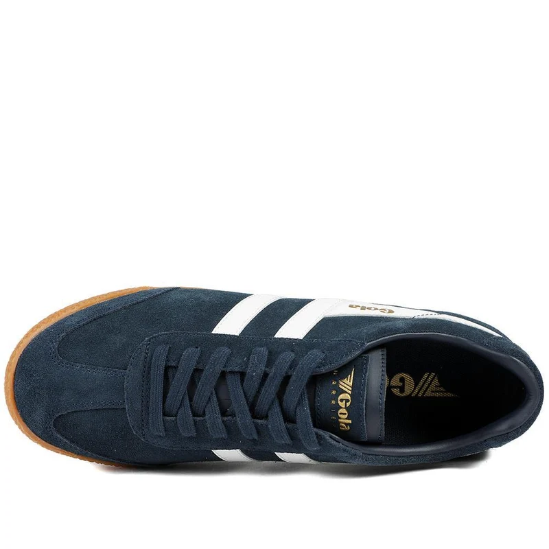 Gola Classics Men's Harrier Suede Trainers - JAC43509 / 328 801 - Navy-White