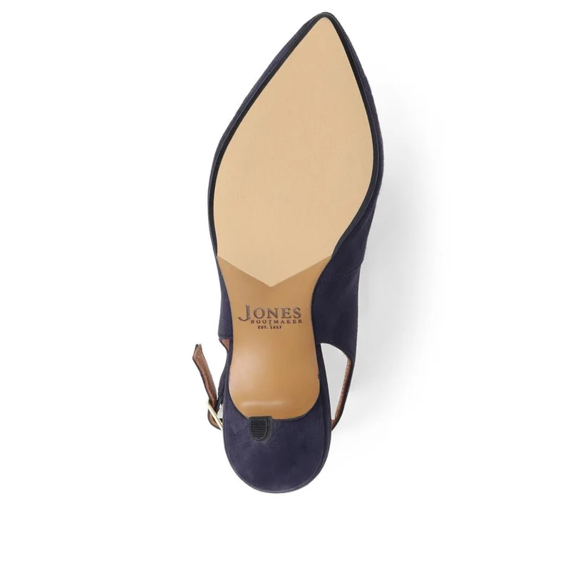 Zaria Slingback Heels - ZARIA / 325 142 - Navy