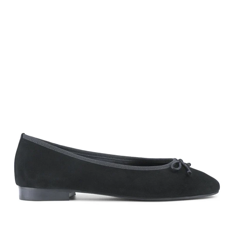 Ofelia Bow Detail Leather Pumps - OFELIA / 328 560