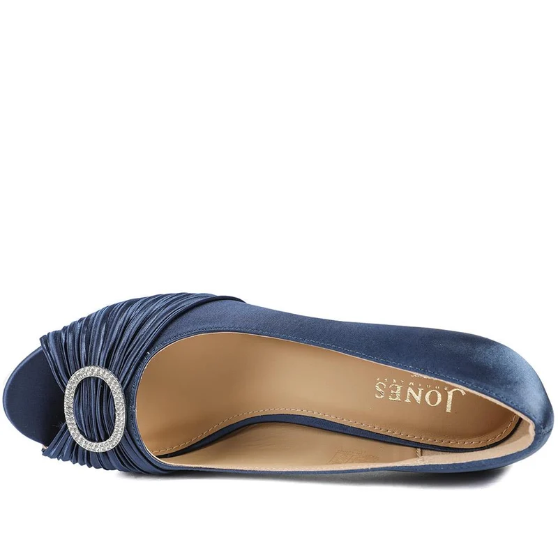 Zephira Elegant Stiletto Heel Court Shoes - ZEPHIRA / 329 097 - Navy