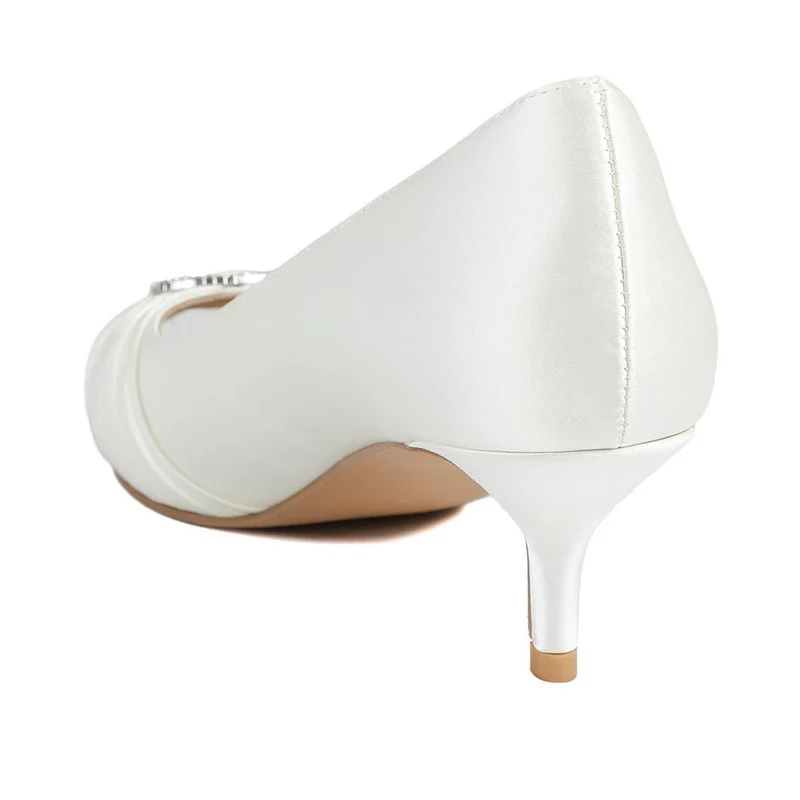 Zephira Elegant Stiletto Heel Court Shoes - ZEPHIRA / 329 097 - Ivory