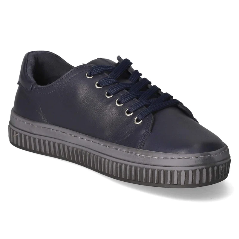 Schnürschuhe Blau