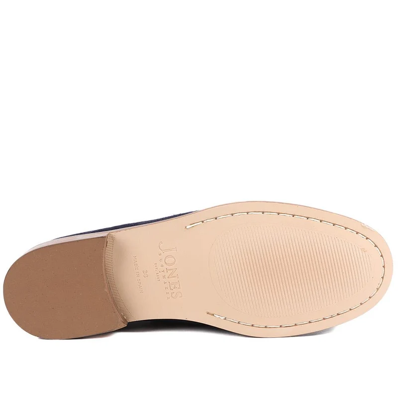 Pietra Leather Lace Up Loafers - PIETRA / 329 100 - Blue
