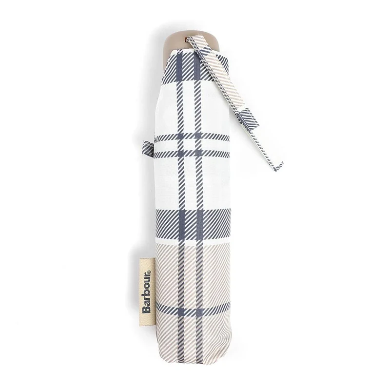 Barbour Portree Tartan Umbrella - BARBR42036 / 328 573 - Beige Multi