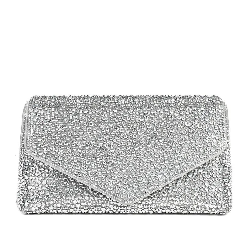Vertigo Touch Fasten Embellished Clutch Bag - VERTIGO / 328 606