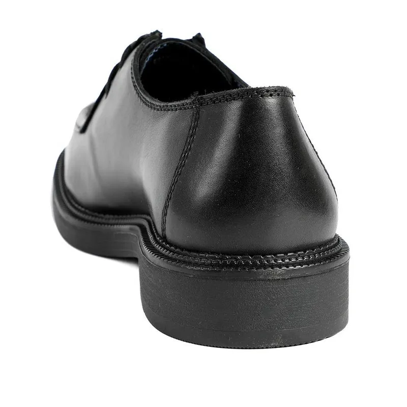 Karson Stitched Upper Smart Leather Shoes - KARSON / 328 311 - Black Leather