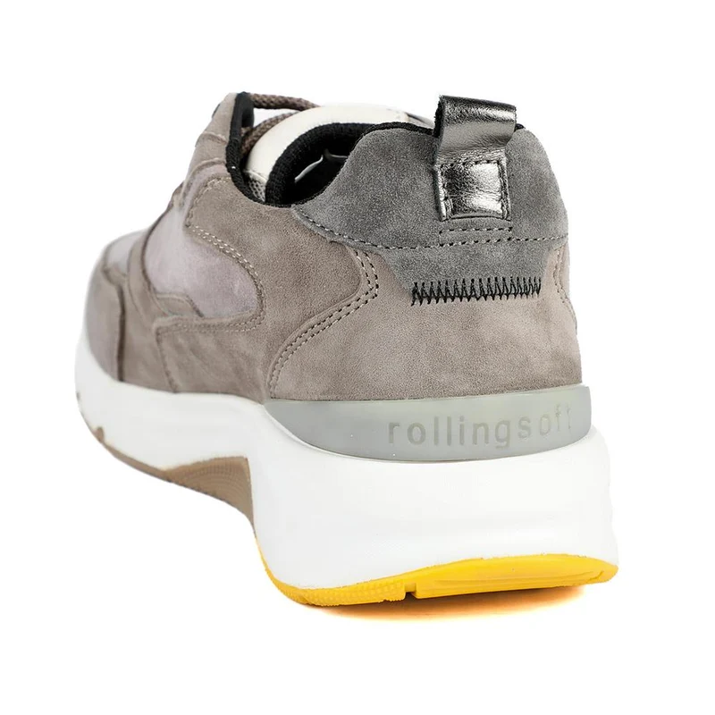 Gabor Leather Low Top Trainers - GAB42553 / 329 082 - Taupe