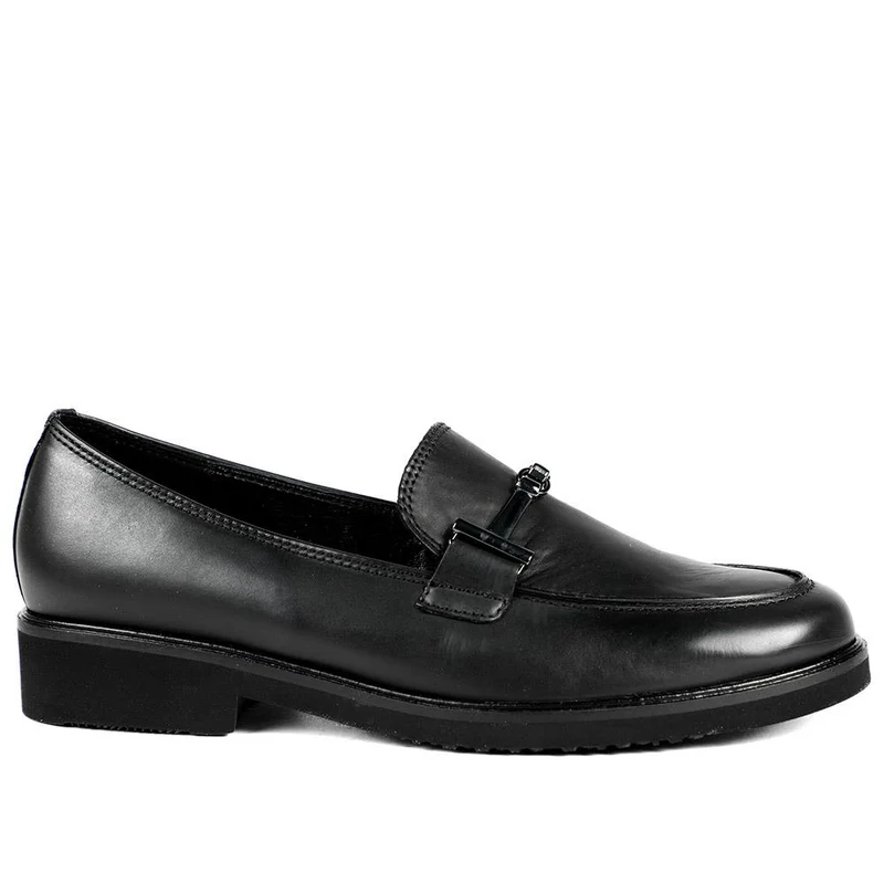 Gabor Leather Buckle Detail Moccasins - GAB42550 / 329 076