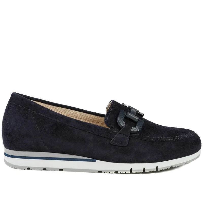 Gabor Baby Wide Fit Leather Moccasins - GAB43507 / 328 758