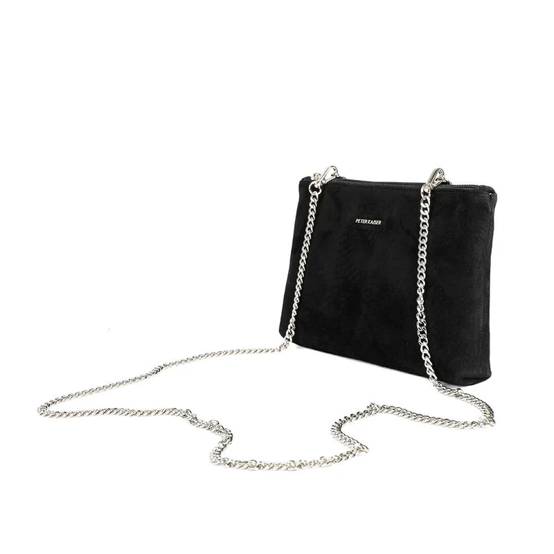 Peter Kaiser Hanover Clutch Bag - CAPRI42503 / 328 393 - Black Suede