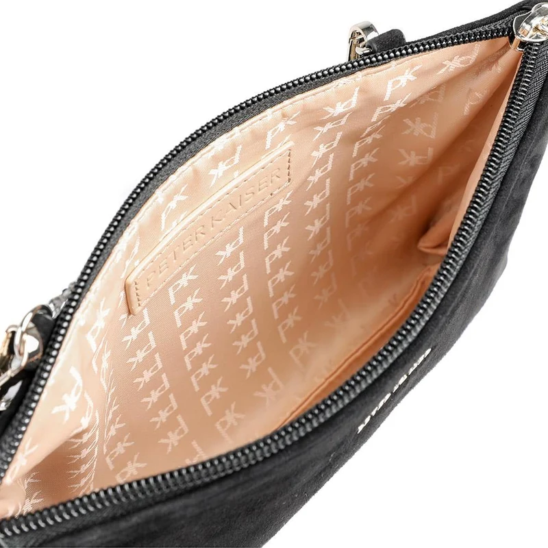 Peter Kaiser Hanover Clutch Bag - CAPRI42503 / 328 393 - Black Suede