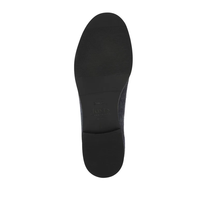 Tamsyn Smart Leather Penny Loafers - TAMSYN / 329 033 - Navy Suede