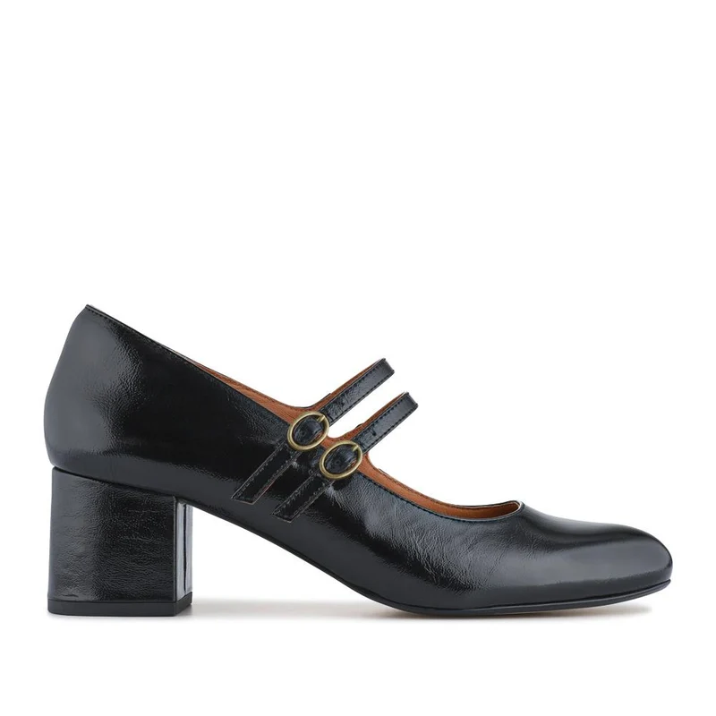 Xanthi Wide-Fit Heeled Mary Janes - XANTHIWIDE / 328 521