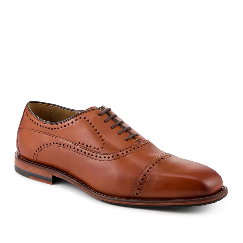 Oliver Sweeney Banbury Polished Leather Oxfords - OLIVR42501 / 328 551 - Tan