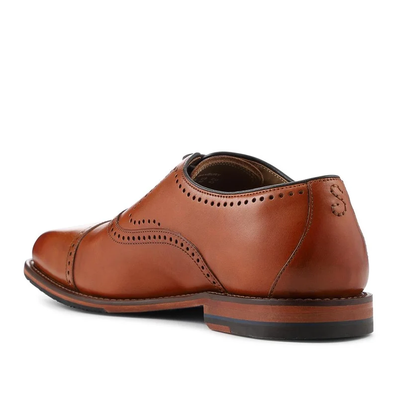 Oliver Sweeney Banbury Polished Leather Oxfords - OLIVR42501 / 328 551 - Tan