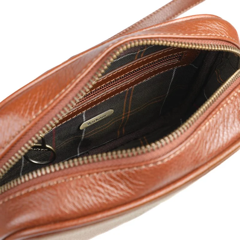 Barbour Daphne Leather Crossbody Bag - BARBR42042 / 328 033 - Brown