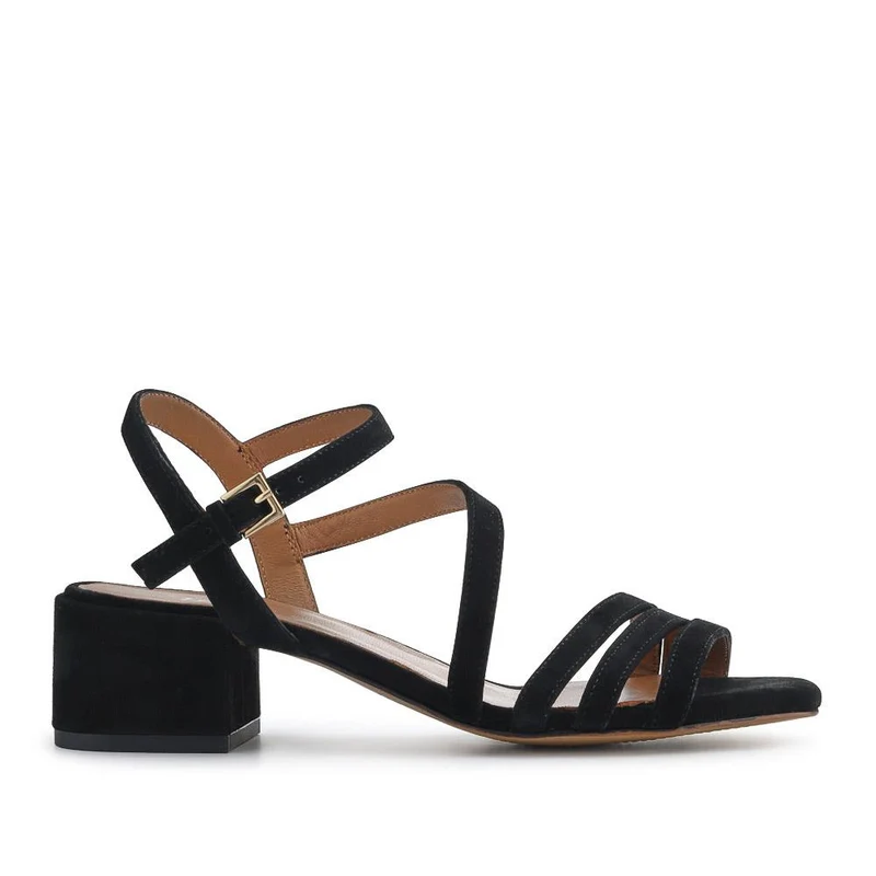 Ginette Wide-Fit Leather Sandals - GINETTEWIDE / 327 388