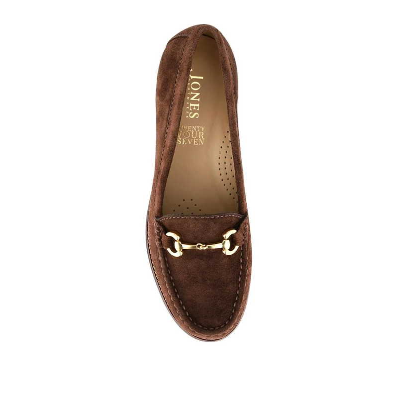 Lex Wide-Fit Suede Loafers - LEXWIDE / 328 250 - Chocolate Suede
