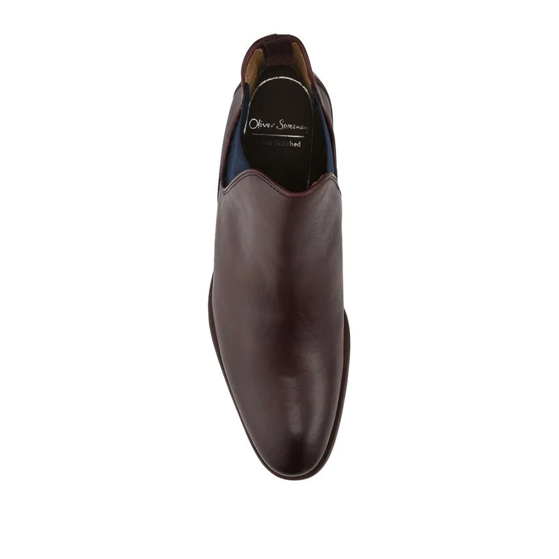 Oliver Sweeney Andante Leather Chelsea Boots - OLIVR42504 / 328 553 - Burgundy
