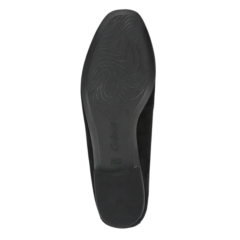 Jackie All-Leather Slip-On Moccasins - GAB41500 / 326 976 - Black