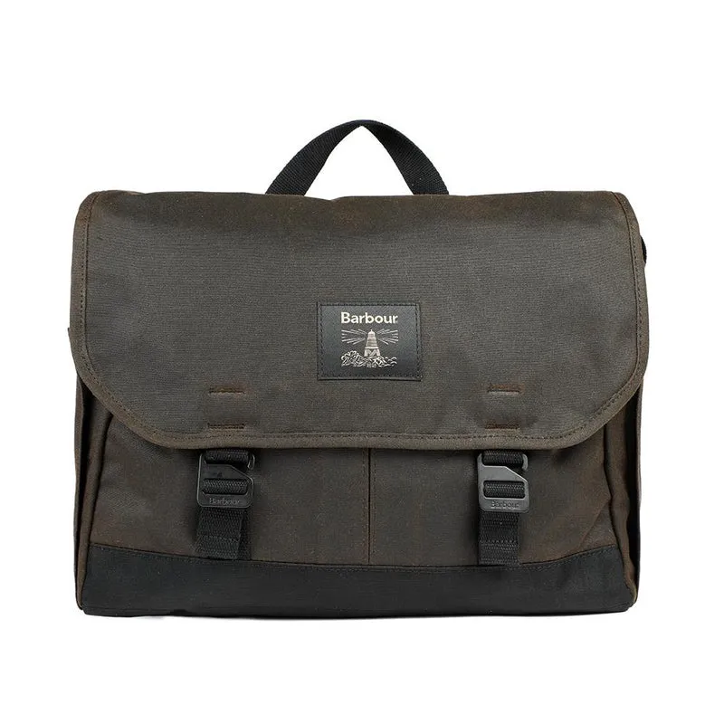 Barbour Field Waxed Satchel - BARBR42031 / 328 582