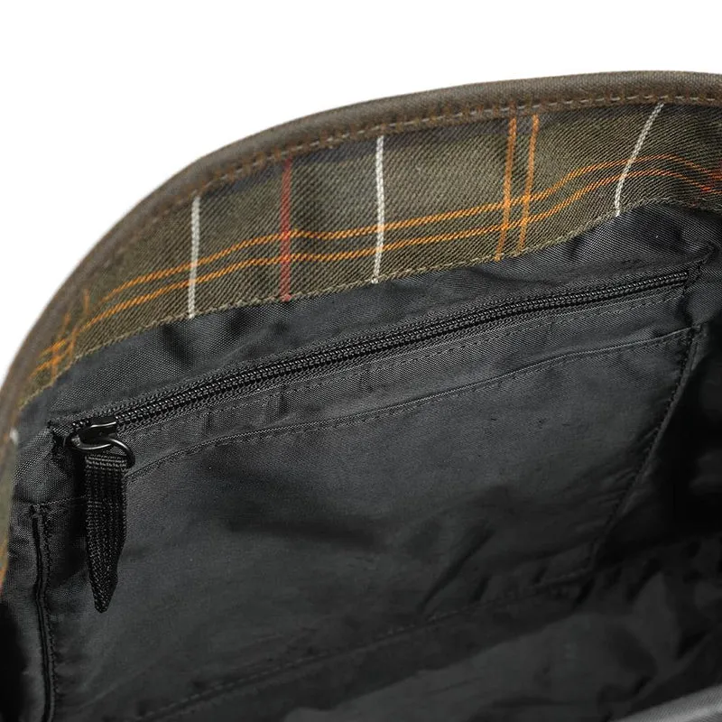 Barbour Field Waxed Satchel - BARBR42031 / 328 582 - Olive