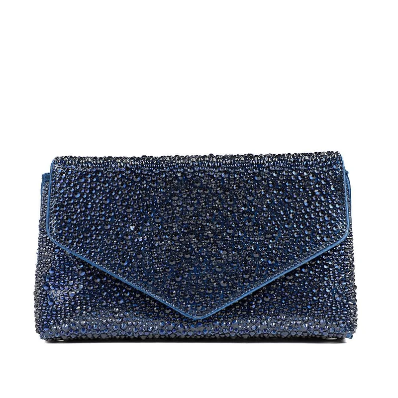 Vertigo Touch Fasten Embellished Clutch Bag - VERTIGO / 328 606