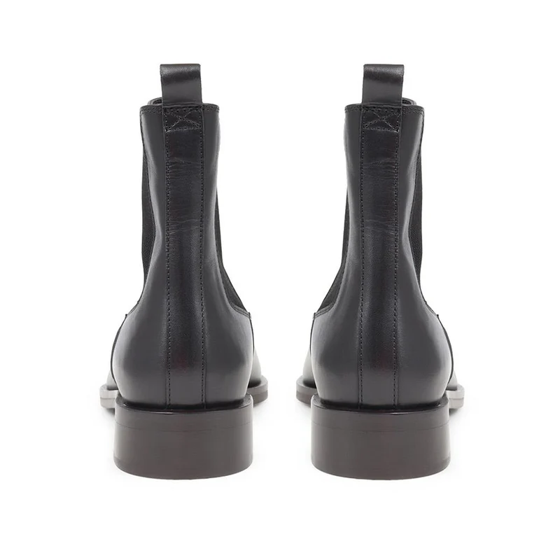 Forget-Me-Not Pointed Toe Chelsea Boots - FORGET-ME-NOT / 324 288 - Black