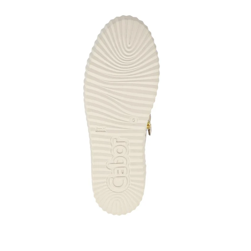 Dotcom Leather Platform Trainers With Bee Brooch - GAB42506 / 327 745 - Gold