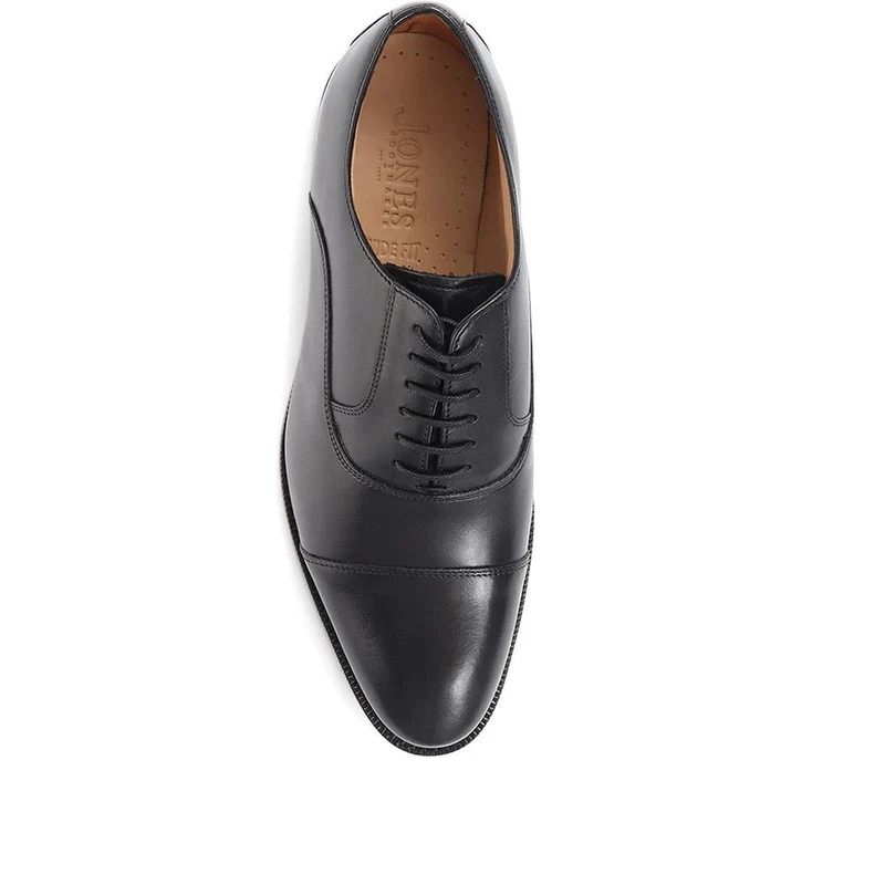 Matthew Wide Fit Oxford Shoes - MATTHEWWIDE / 322 835 - Black