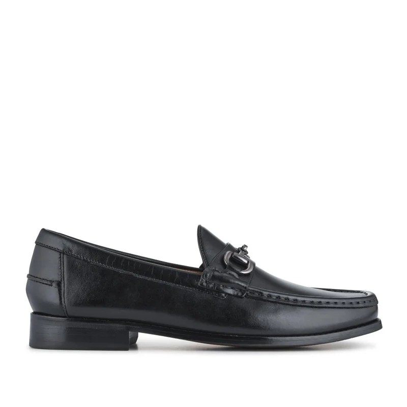 Roan Leather Slip-On Shoes - ROAN / 326 791 - Black