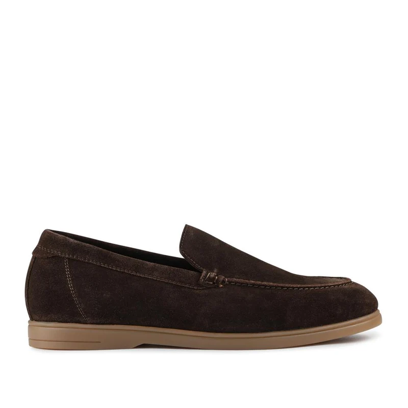 Raiden Suede Loafers - RAIDEN / 325 112 - Brown Suede
