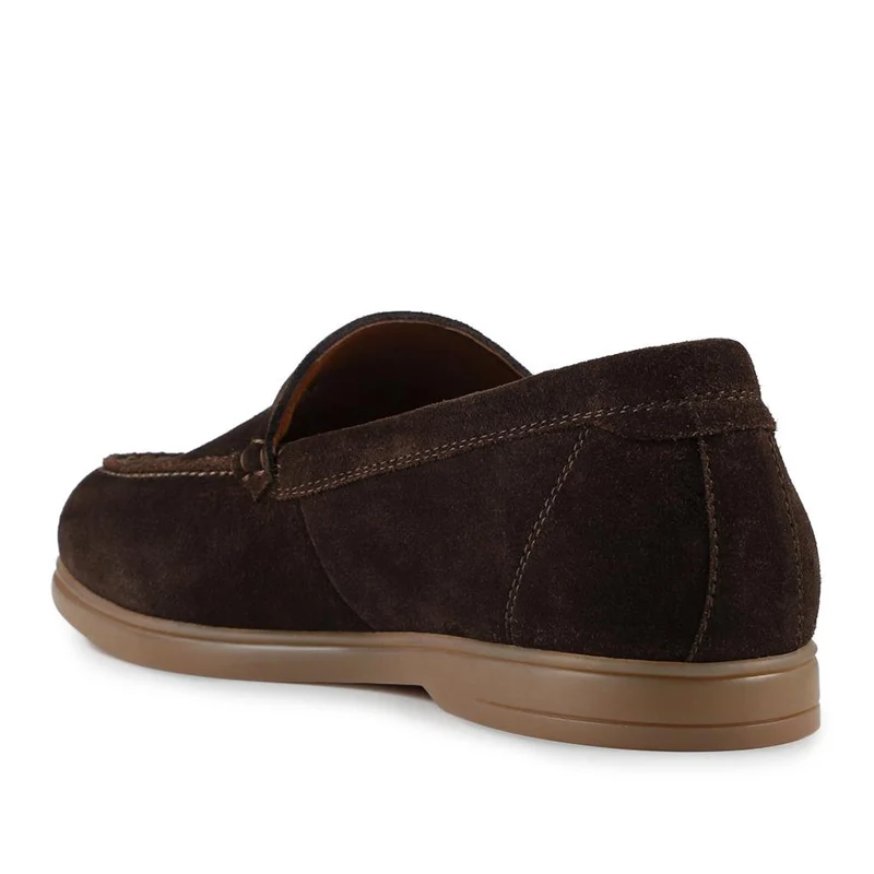 Raiden Suede Loafers - RAIDEN / 325 112 - Brown Suede
