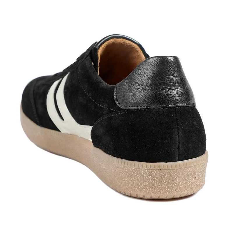 West Gabor Leather Trainers - GAB42507 / 327 746 - Black Suede