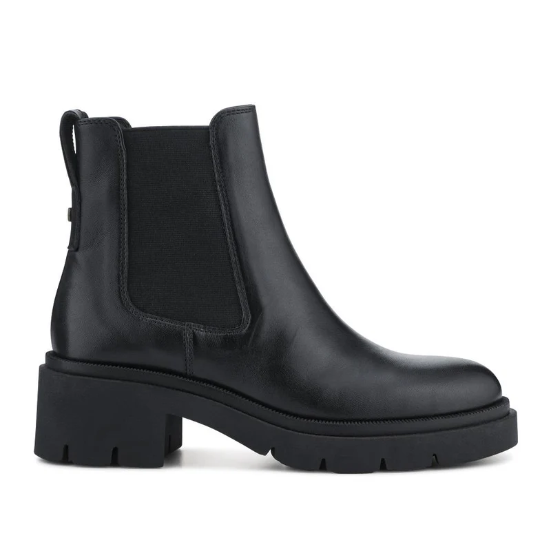 Kaiya Chunky Leather Chelsea Boots - KAIYA / 328 084