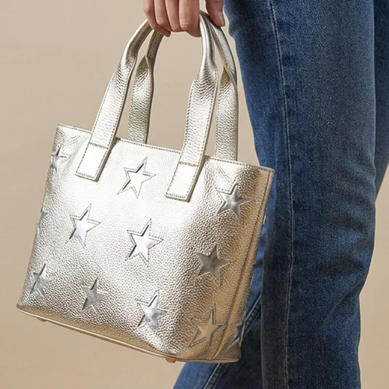 Dayna Mini Leather Handbag - DAYNAMINI / 328 356 - Gold