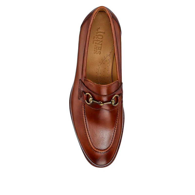 Reece Leather Loafers - REECE / 325 745 - Chestnut
