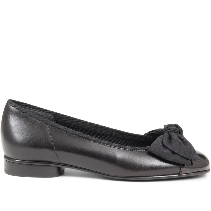 Bow-Detailed Ballet Pumps - GAB38500 / 324 167