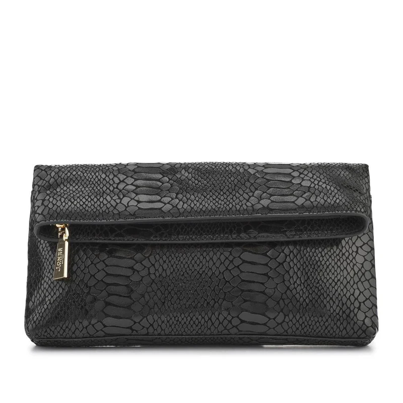 Wylie Fold-Over Metallic Clutch - WYLIE / 323 893