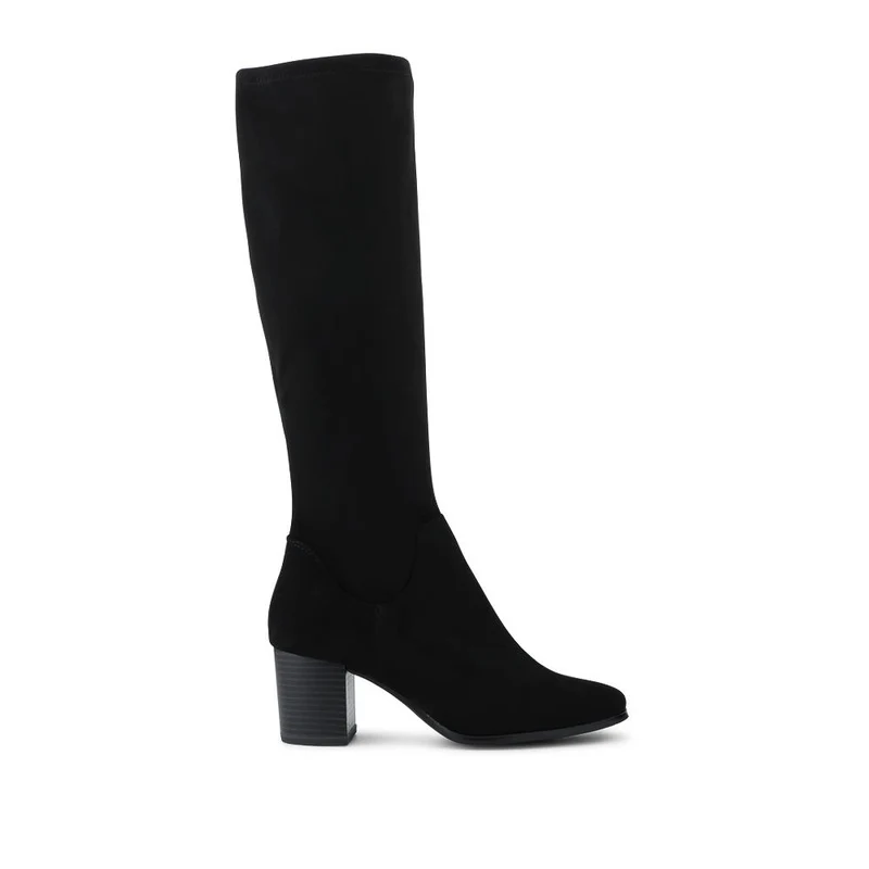 Calissa Cushioned Zip Up Long Boots - CALISSA / 328 272
