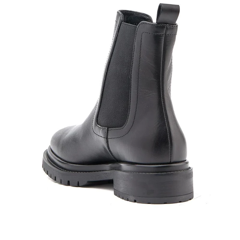 Kefalonia Leather Chelsea Boots - KEFALONIA / 326 141 - Black