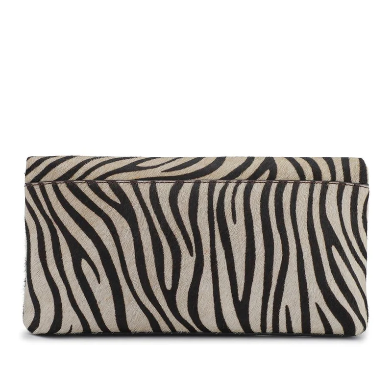 Wylie Fold-Over Clutch Bag - WYLIE / 323 893 - Zebra
