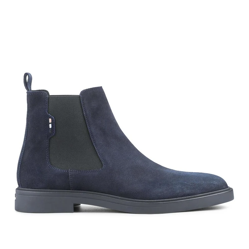 Hugo Boss Suede Leather Chelsea Boots - HUGO42505 / 327 812