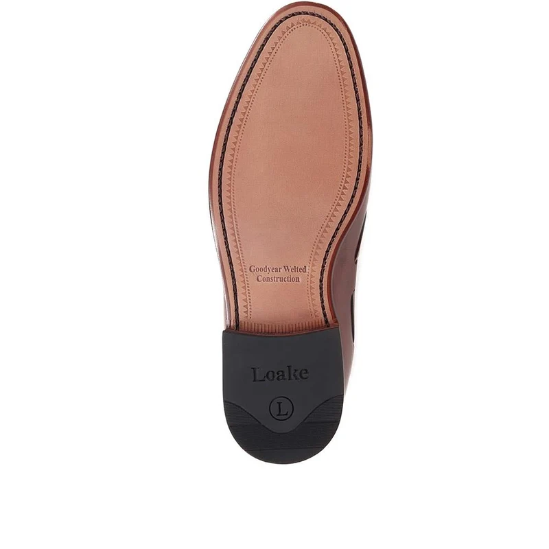 Utah1 Loake Leather Tassel Loafers - UTAH1 / 324 999 - Brown