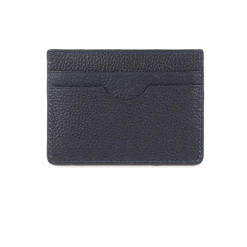 Leather Card Holder - CARDHOLDER1 / 323 793 - Navy