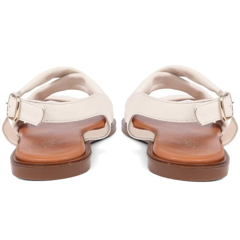 Hali Leather Sandals - HALI / 325 324 - White