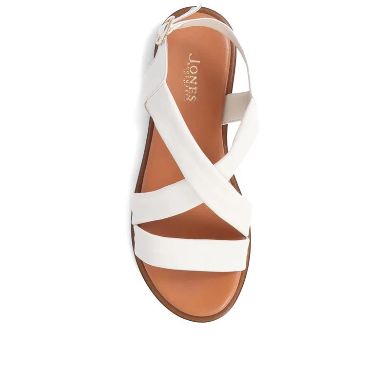 Hali Leather Sandals - HALI / 325 324 - White